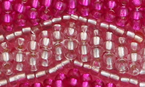 Panacea Pink Beaded Christmas Tree Drop Earrings In Pink