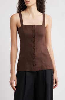 Faithfull the Brand Corbiere Linen Vest