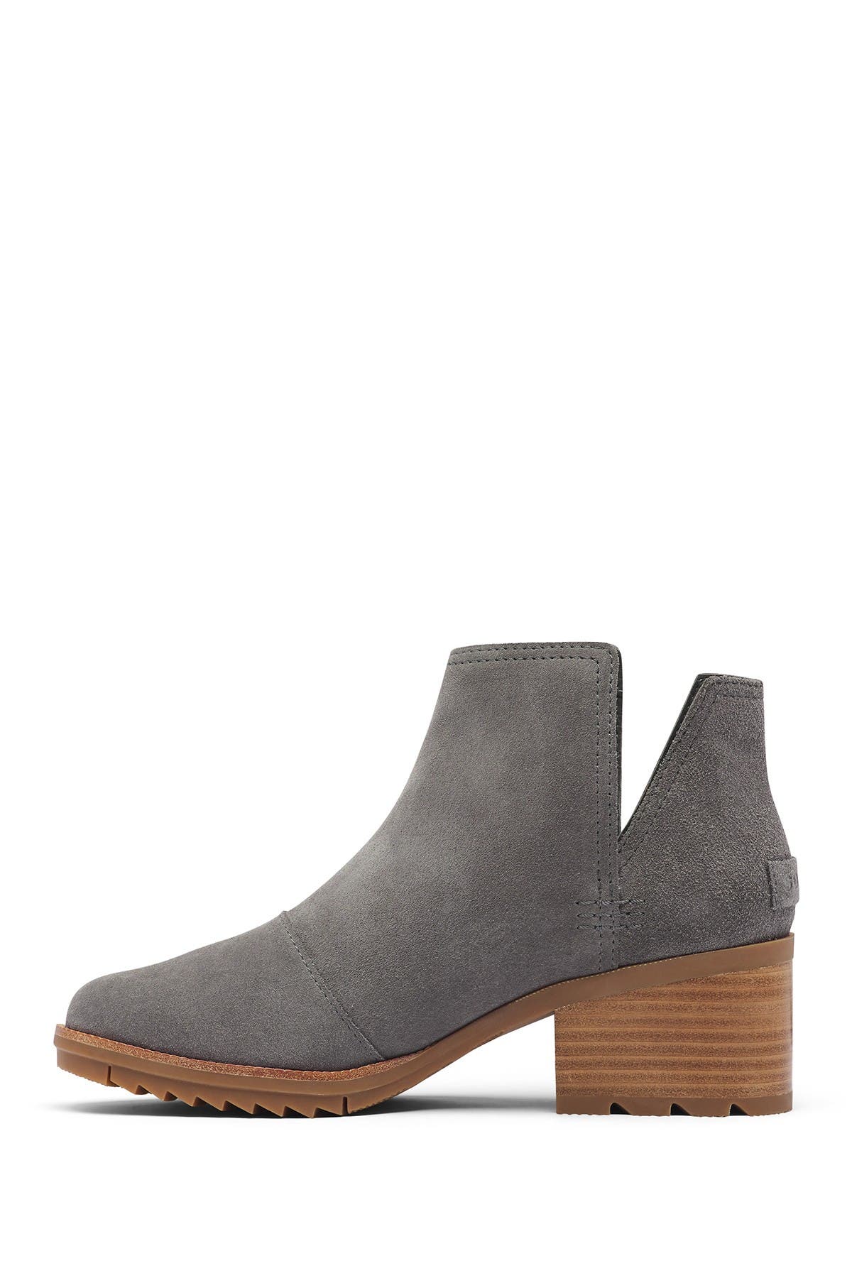 SOREL Cate Waterproof Block Heel Bootie, Alternate, color, 