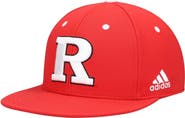 adidas Men's adidas Scarlet Rutgers Scarlet Knights On-Field Baseball Fitted Hat