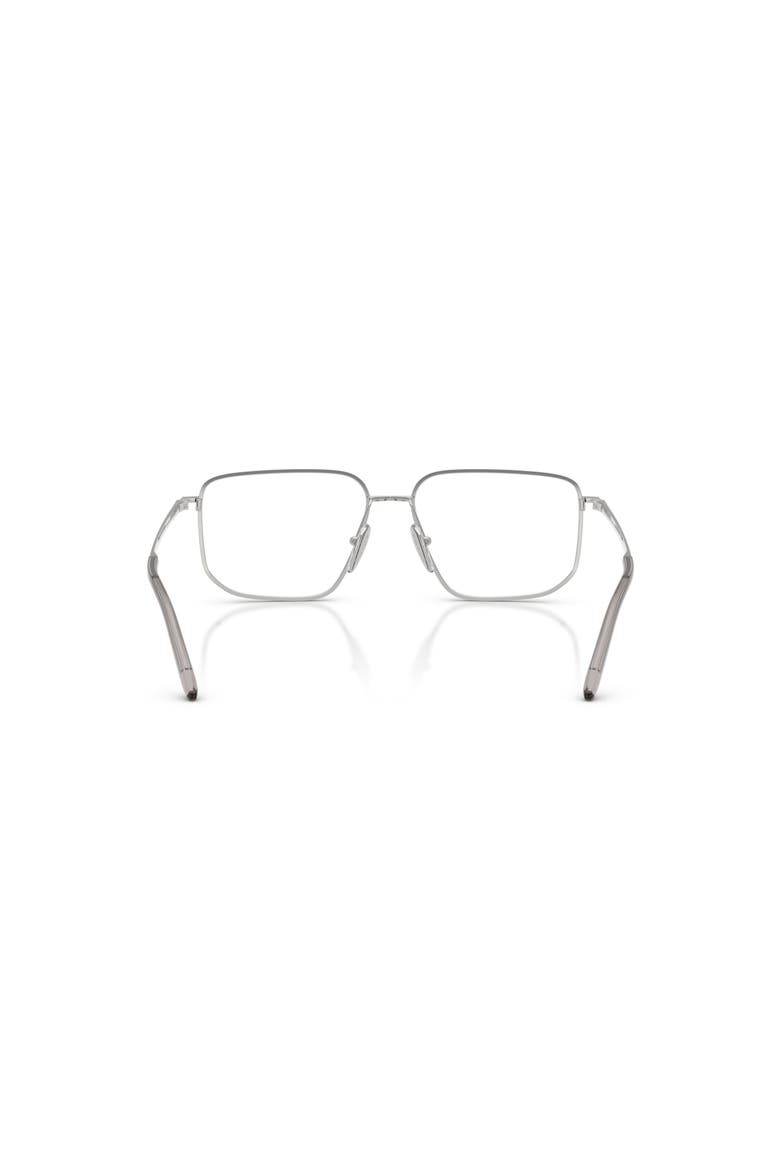55mm Rectangle optical glasses, Alternate, color, Silver