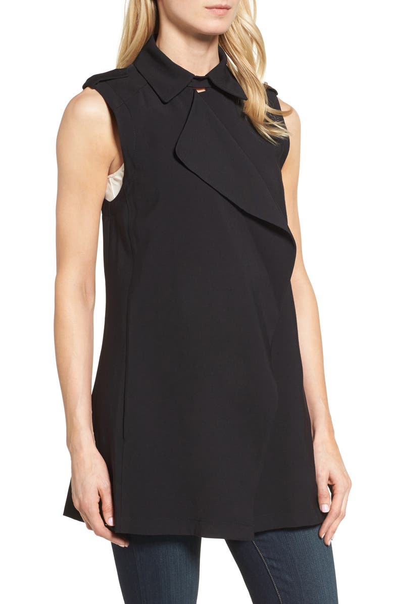 Catherine Catherine Malandrino Ossie Long Vest, Alternate, color, 