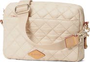MZ Wallace Small Metro Quilted Nylon Camera Bag