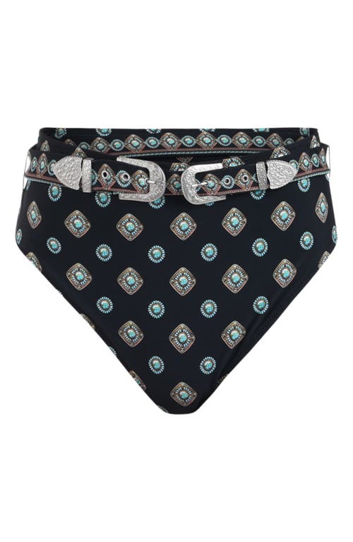 L Agence Vanessa High Waisted Bikini Bottom
