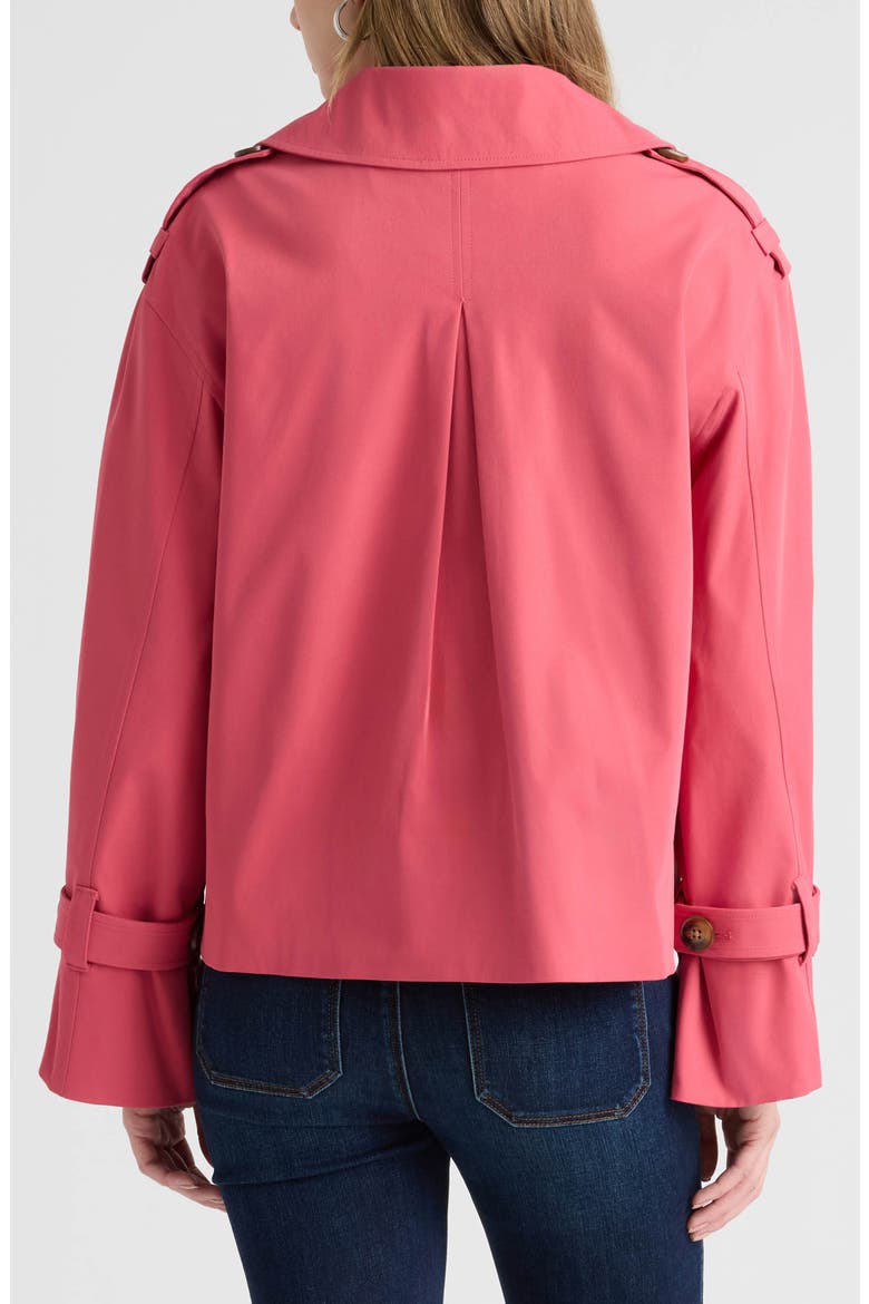 Double Breasted Jacket, Alternate, color, PITAYA RED