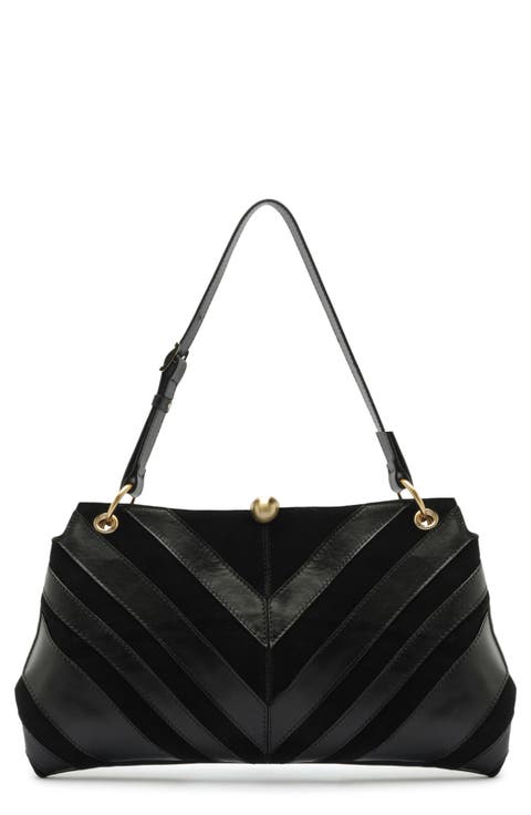 Aurora Medium Leather Shoulder Bag