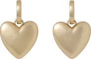 ROXANNE ASSOULIN Heart Token Drop Earrings