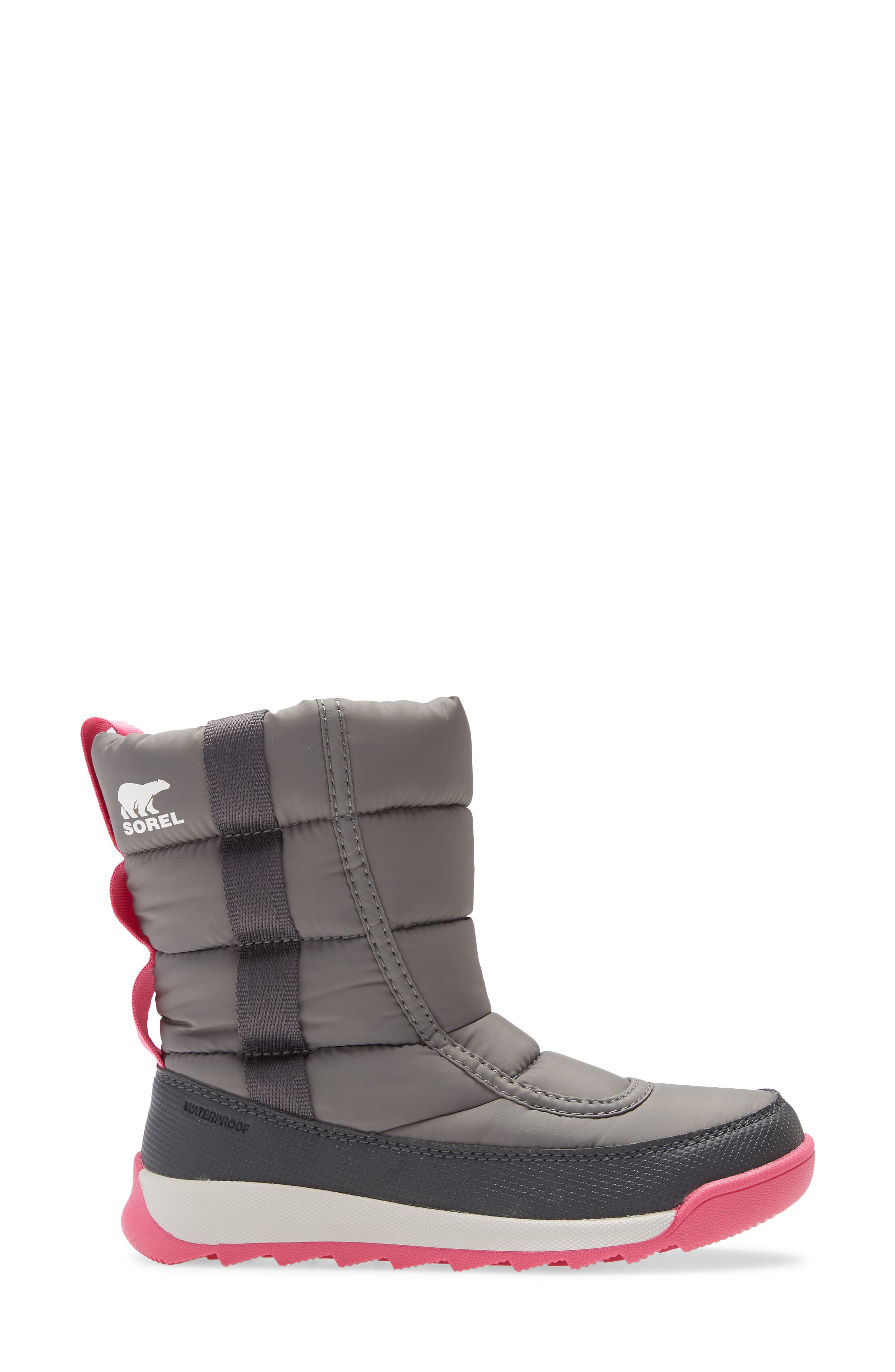 Whitney II Puffy Waterproof Boot, Alternate, color, QUARRY