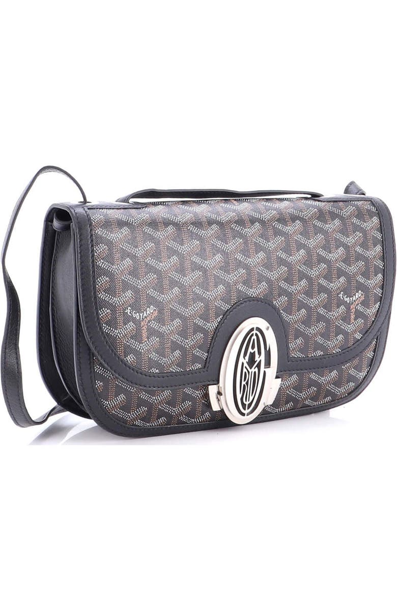 Pre-Owned Goyard 233 Bag Leather, Alternate, color, Black