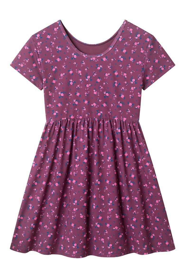 Kids' Skort Dress, Main, color, RED CHERRIES
