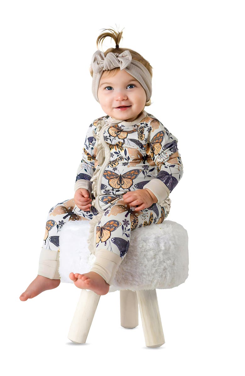 Fletch Flutter Ruffle Snoozer, Alternate, color, Beige