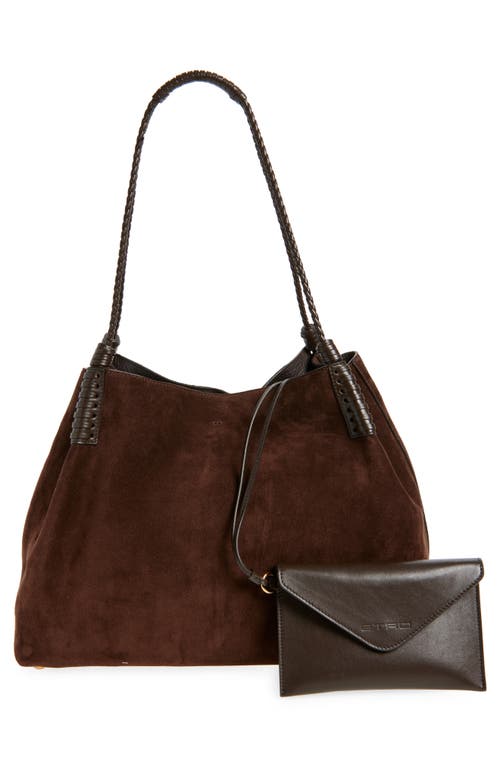 Etro Libra Big Bag In Brown