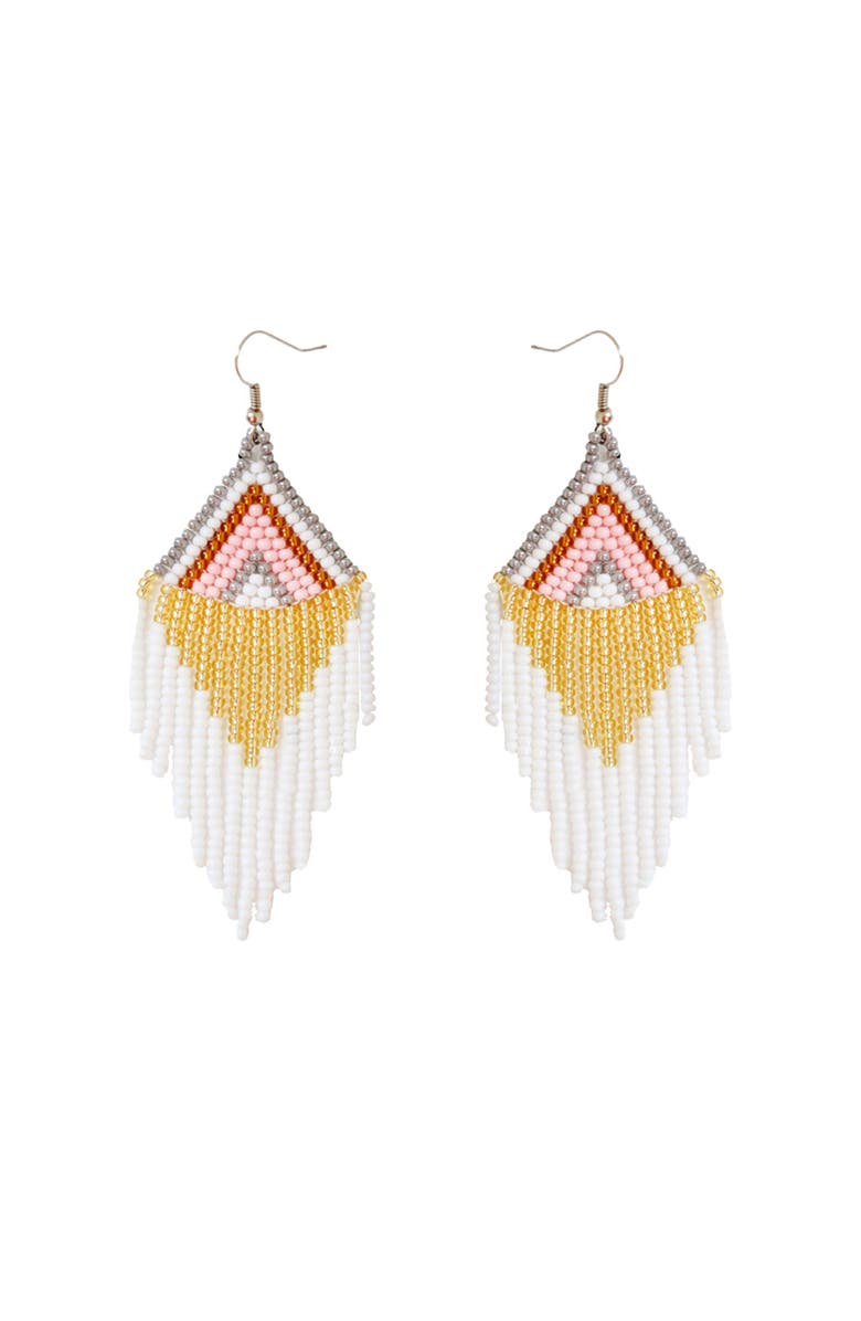 Fosterie Rosavie Embera Earrings, Main, color, 