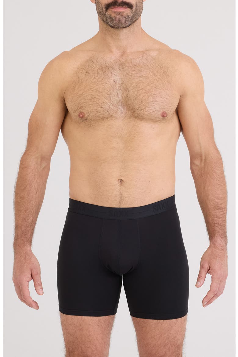Smooth Luxe Micro Modal Boxer Briefs, Main, color, BLACK