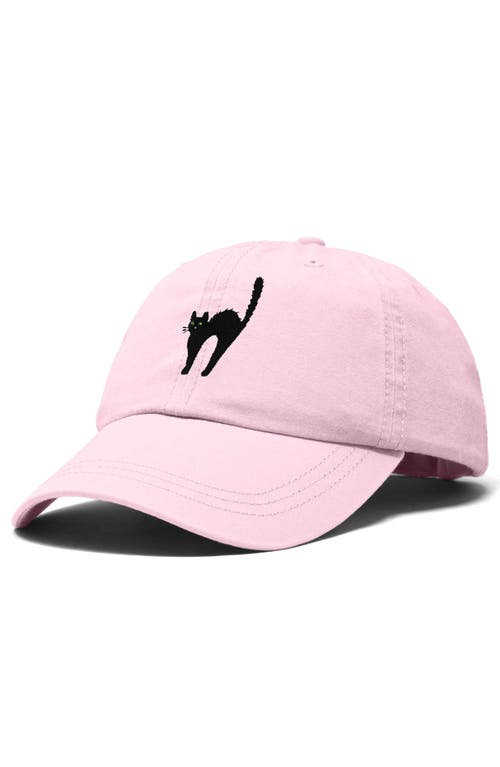 DALIX DALIX BLACK CAT EMBROIDERED CASUAL HAT 