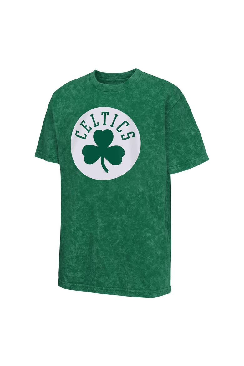 Youth  Green Boston Celtics Rugged Defense T-Shirt, Alternate, color, Green