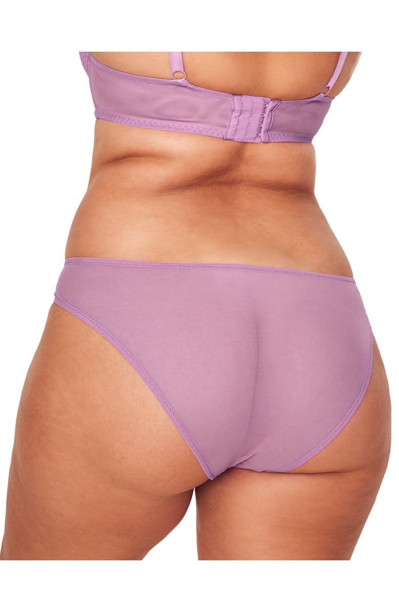 Adore Me Marella Bikini Panties, Alternate, color, Dark Purple