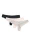 3-Pack Lace Thong