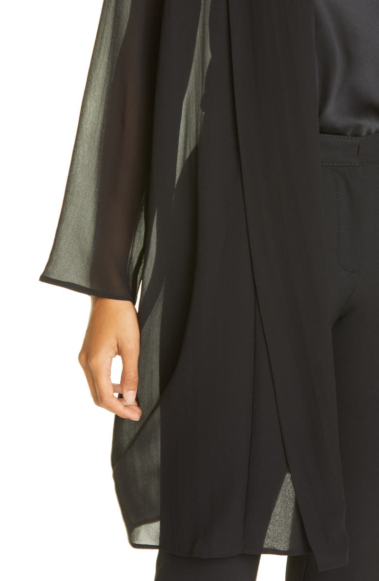 Eileen Fisher Long Open Front Jacket, Alternate, color, 