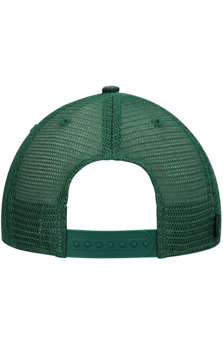 LEGACY ATHLETIC Men's Green Baylor Bears Sun & Bars Dashboard Trucker Snapback Hat, Alternate, color, Green