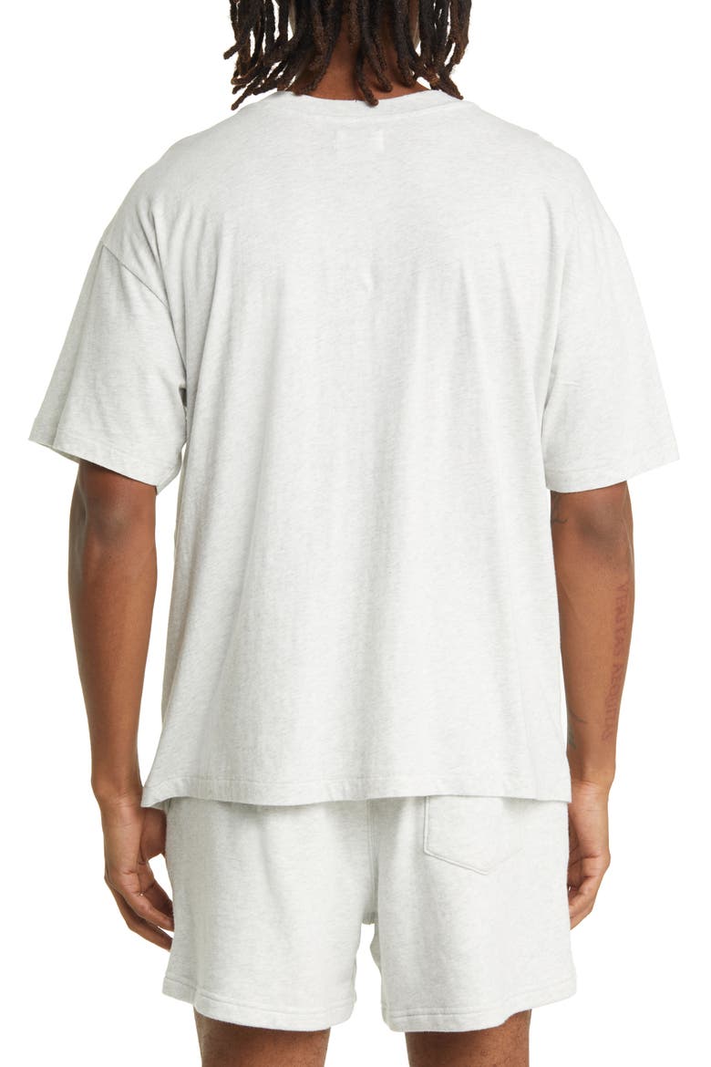 Core Oversize Organic Cotton Jersey T-Shirt, Alternate, color, ASH GREY