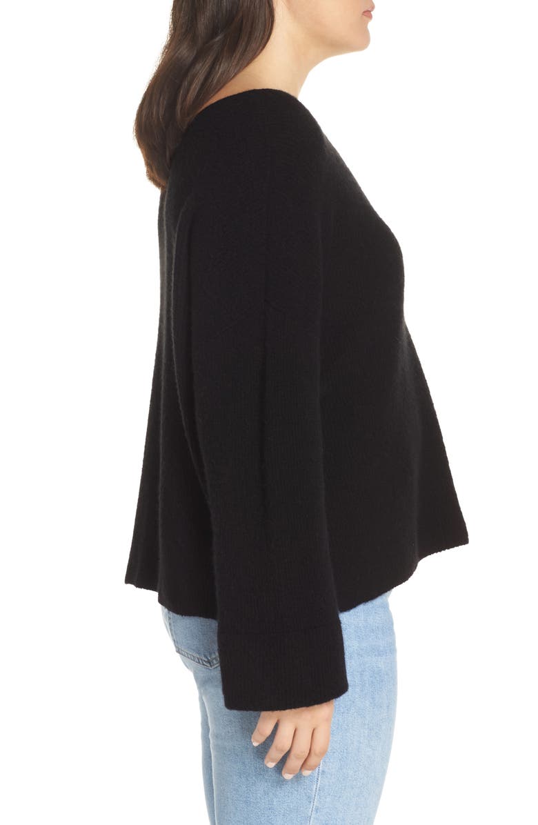 Madewell Square Neck Pullover Sweater, Alternate, color, 