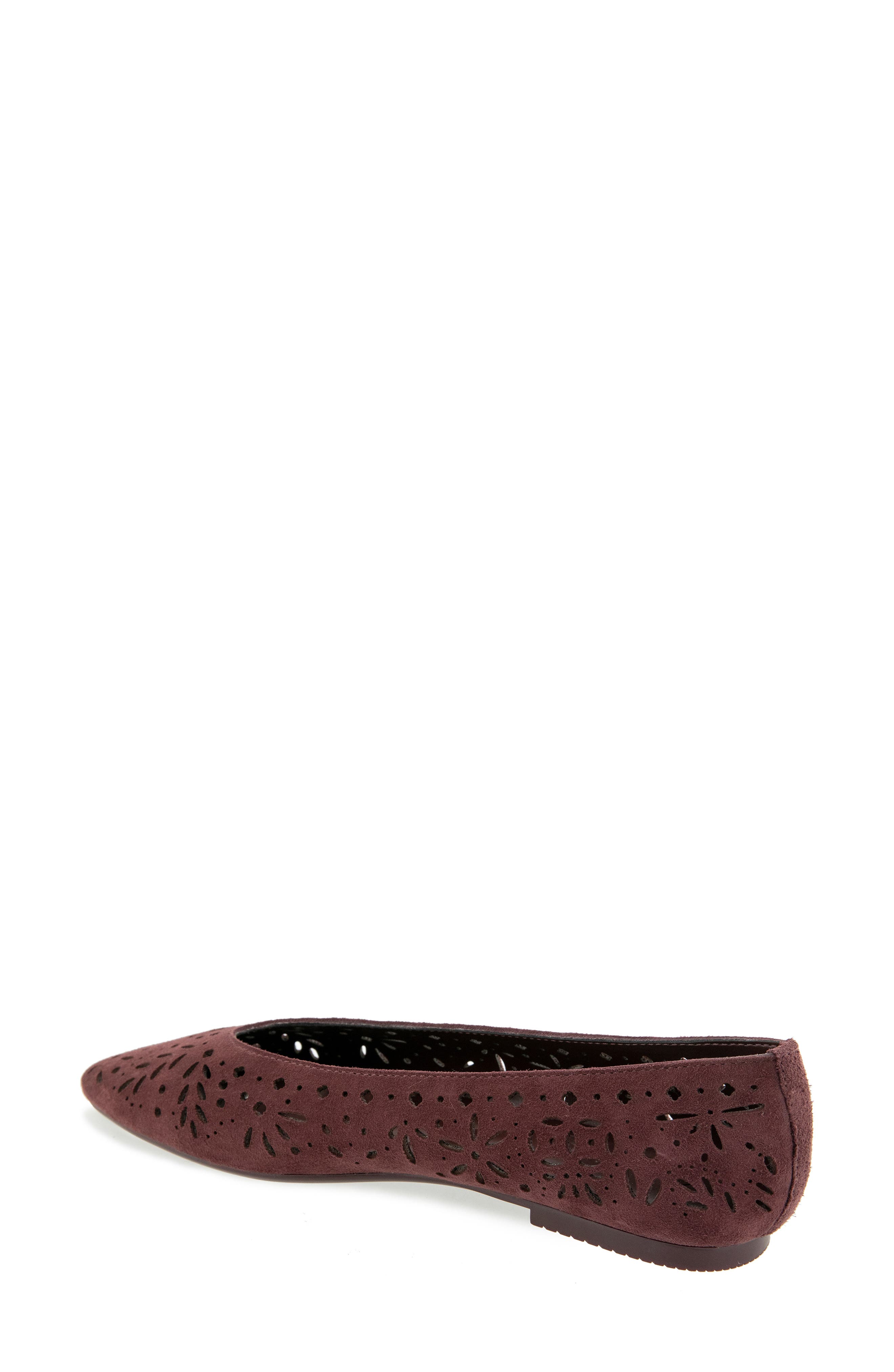 Latouche Perf Flat, Alternate, color, ASH WINE