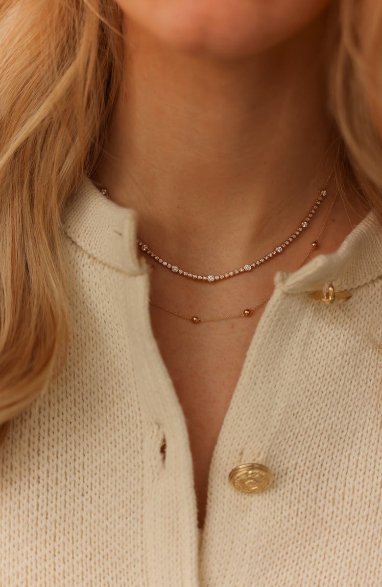 Dana Rebecca Designs Poppy Rae Ball Station Necklace, Alternate, color, 