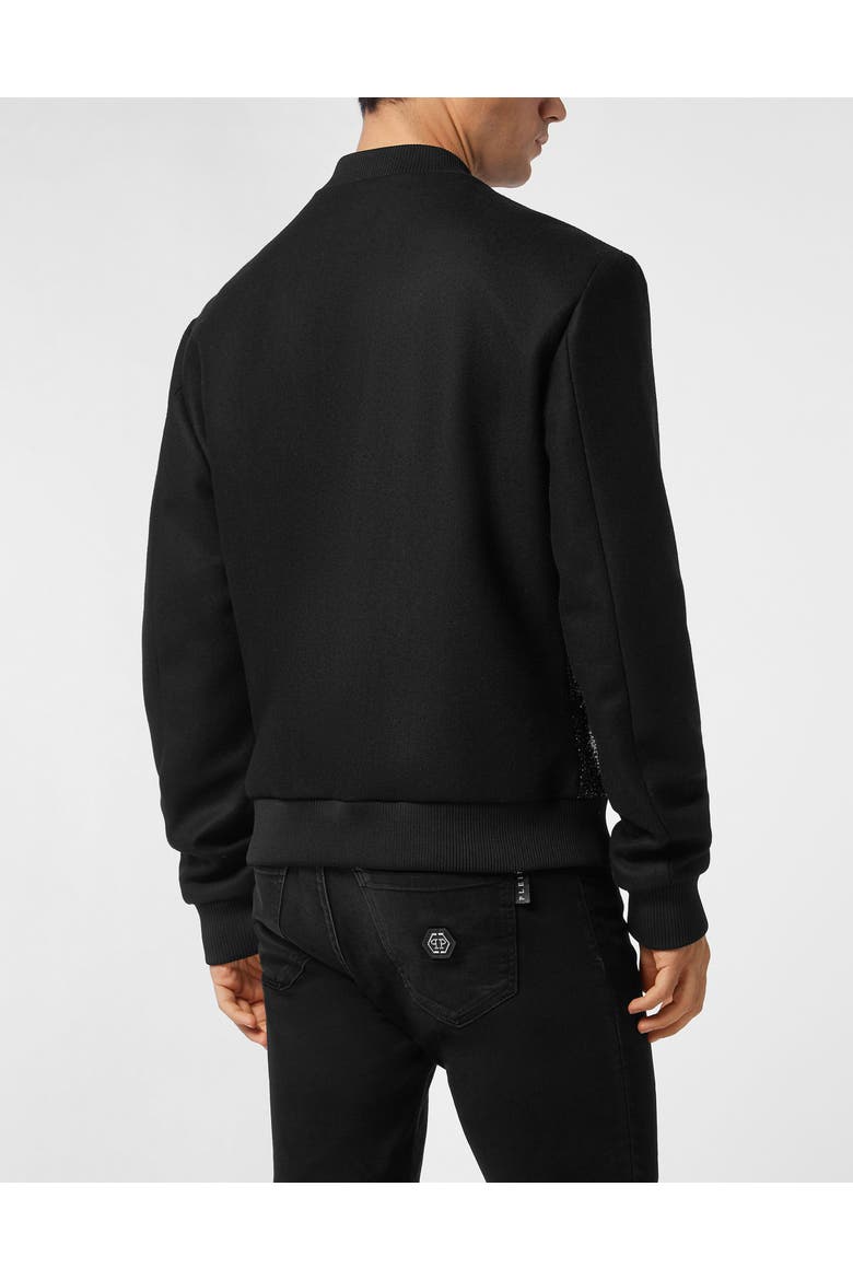 Bomber Men, Alternate, color, black