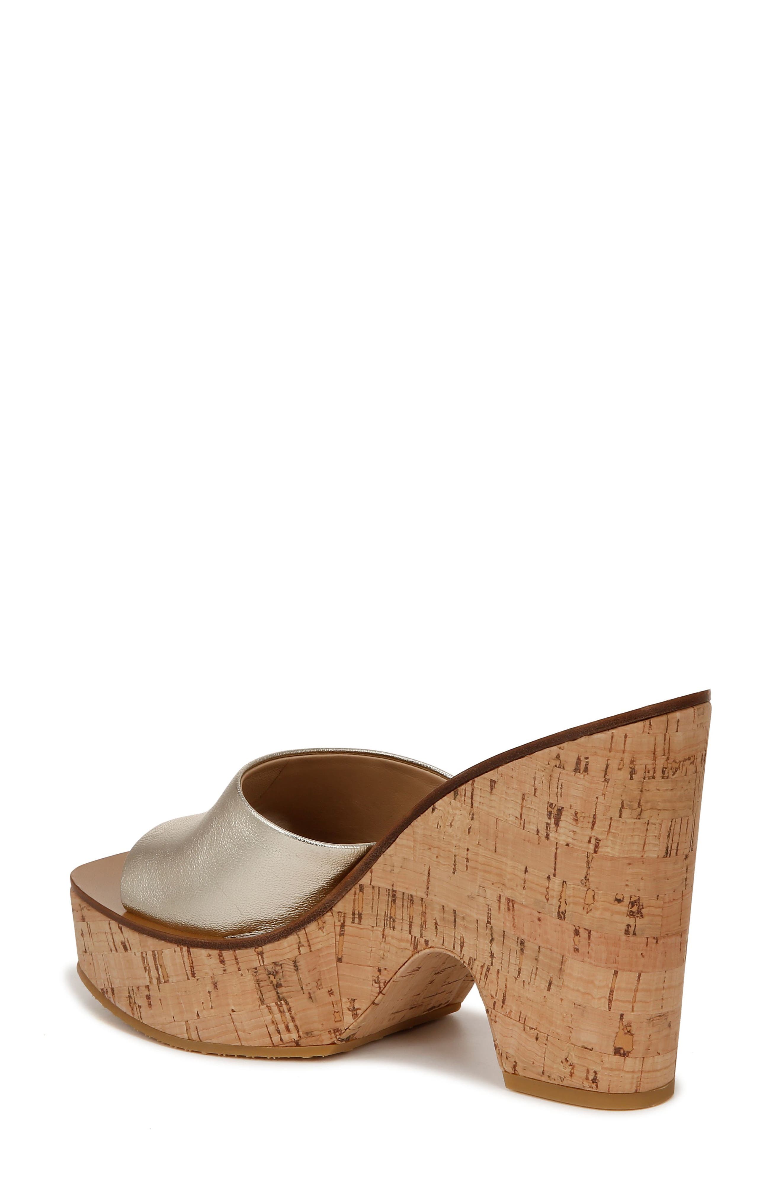 Veronica Beard Paulita Platform Slide Sandal, Alternate, color, 
