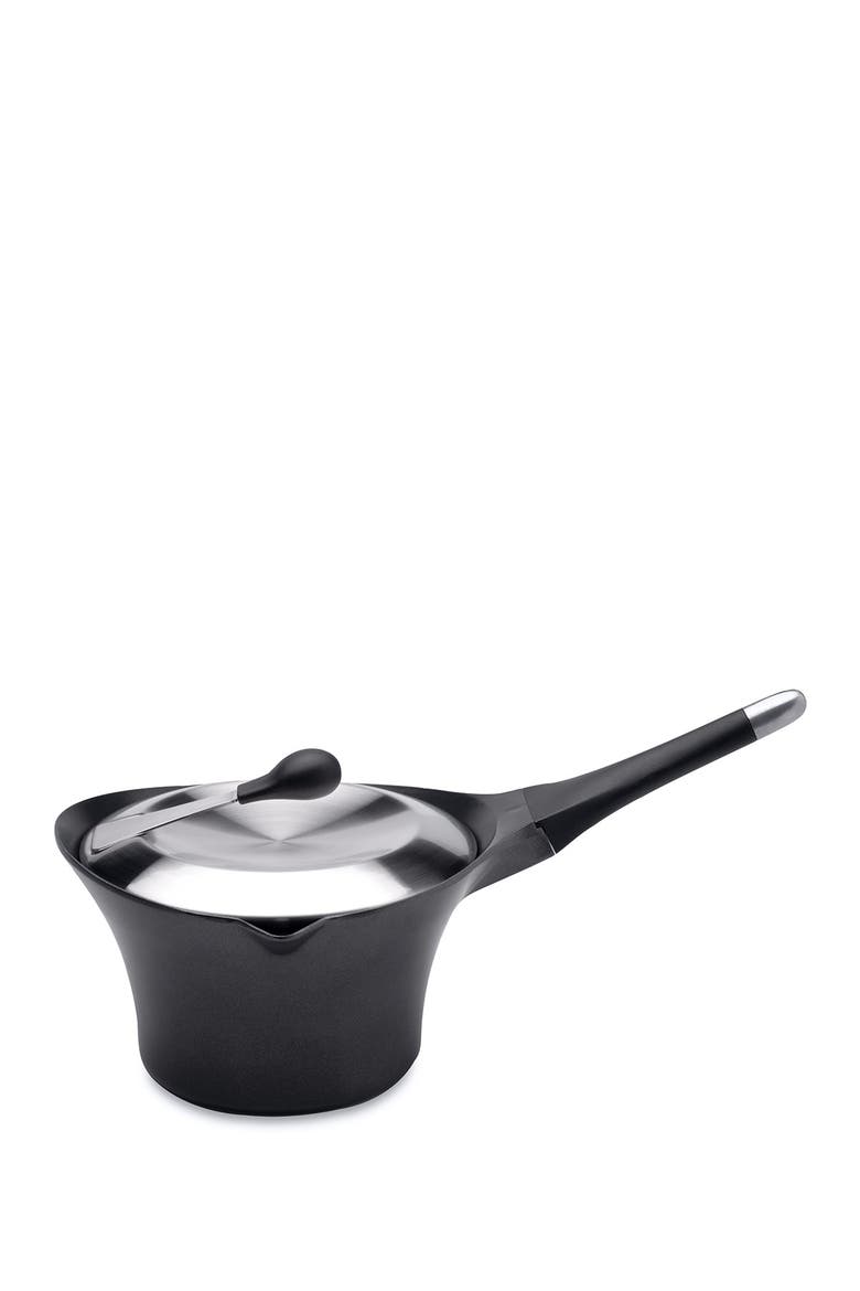 Auriga Cast Aluminun Covered Stockpot - Black, Main, color, BLACK