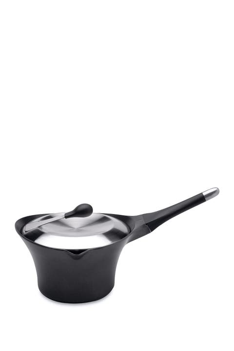 Auriga Cast Aluminun Covered Stockpot - Black
