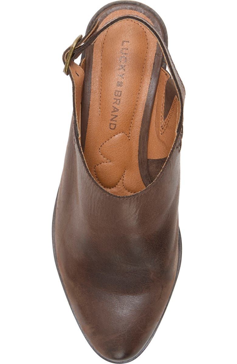 Lucky Brand Mylody Slingback Mule, Alternate, color, Cappuccino