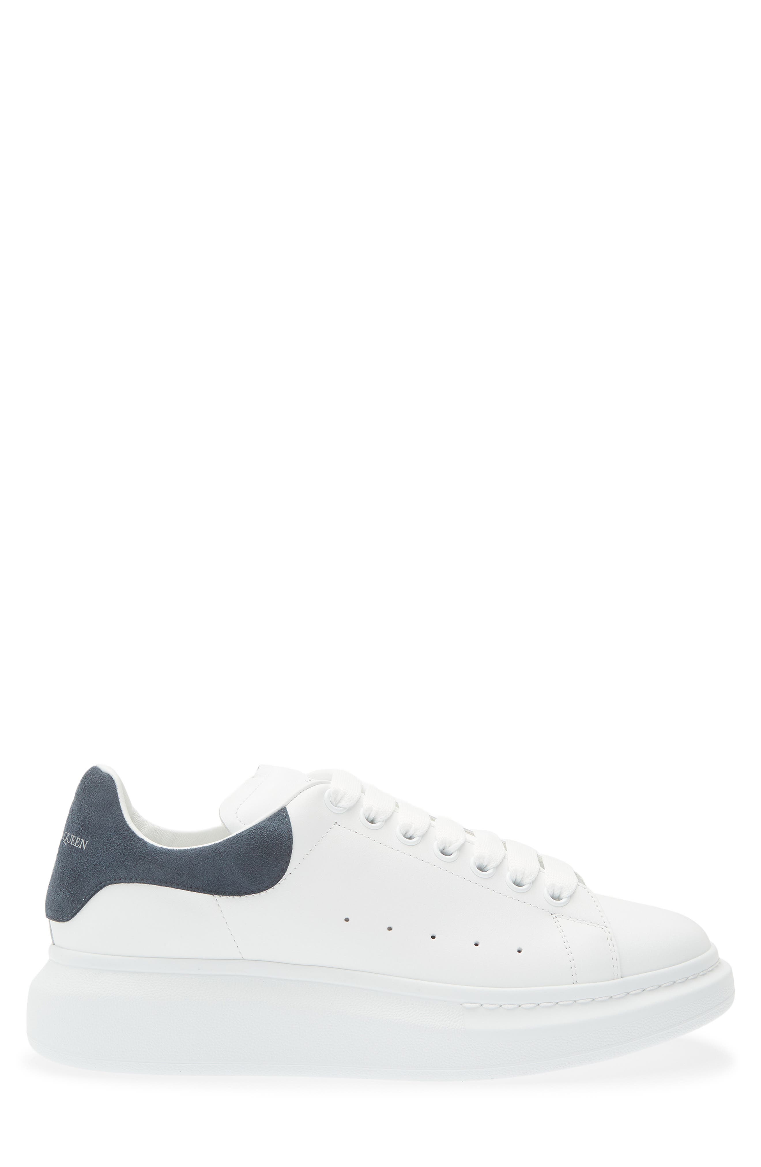 McQueen Oversize Sneaker, Alternate, color, White