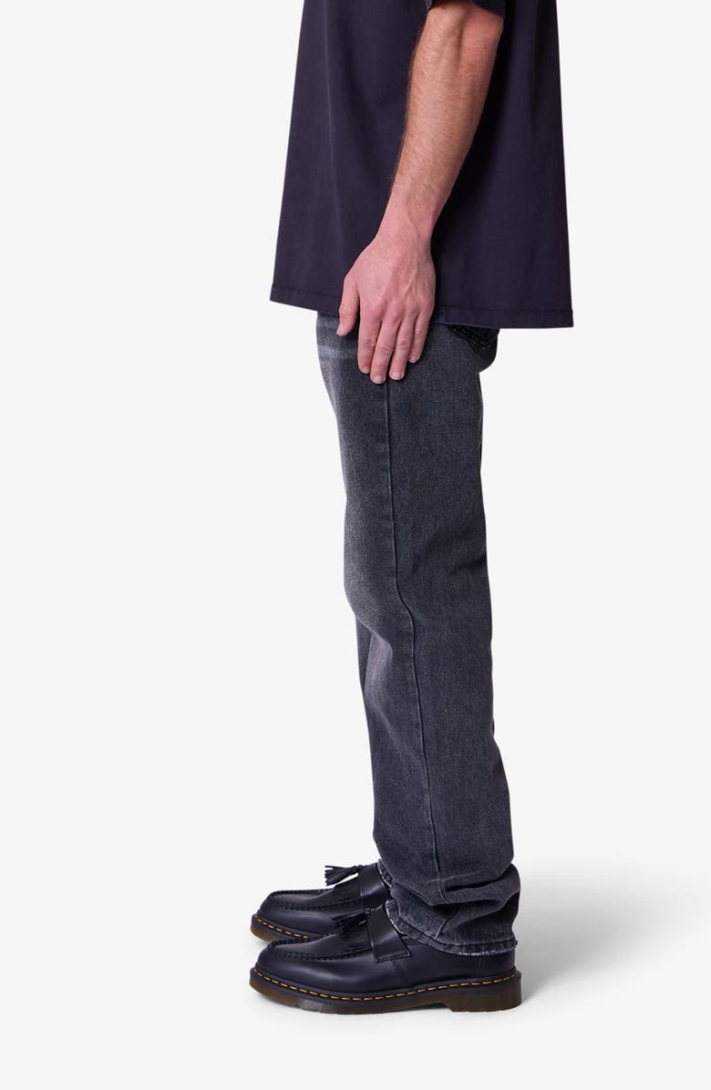 mnml Straight Leg Jeans, Alternate, color, Washed Black