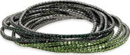 NORDSTROM RACK Set of 10 Crystal Stretch Bracelets