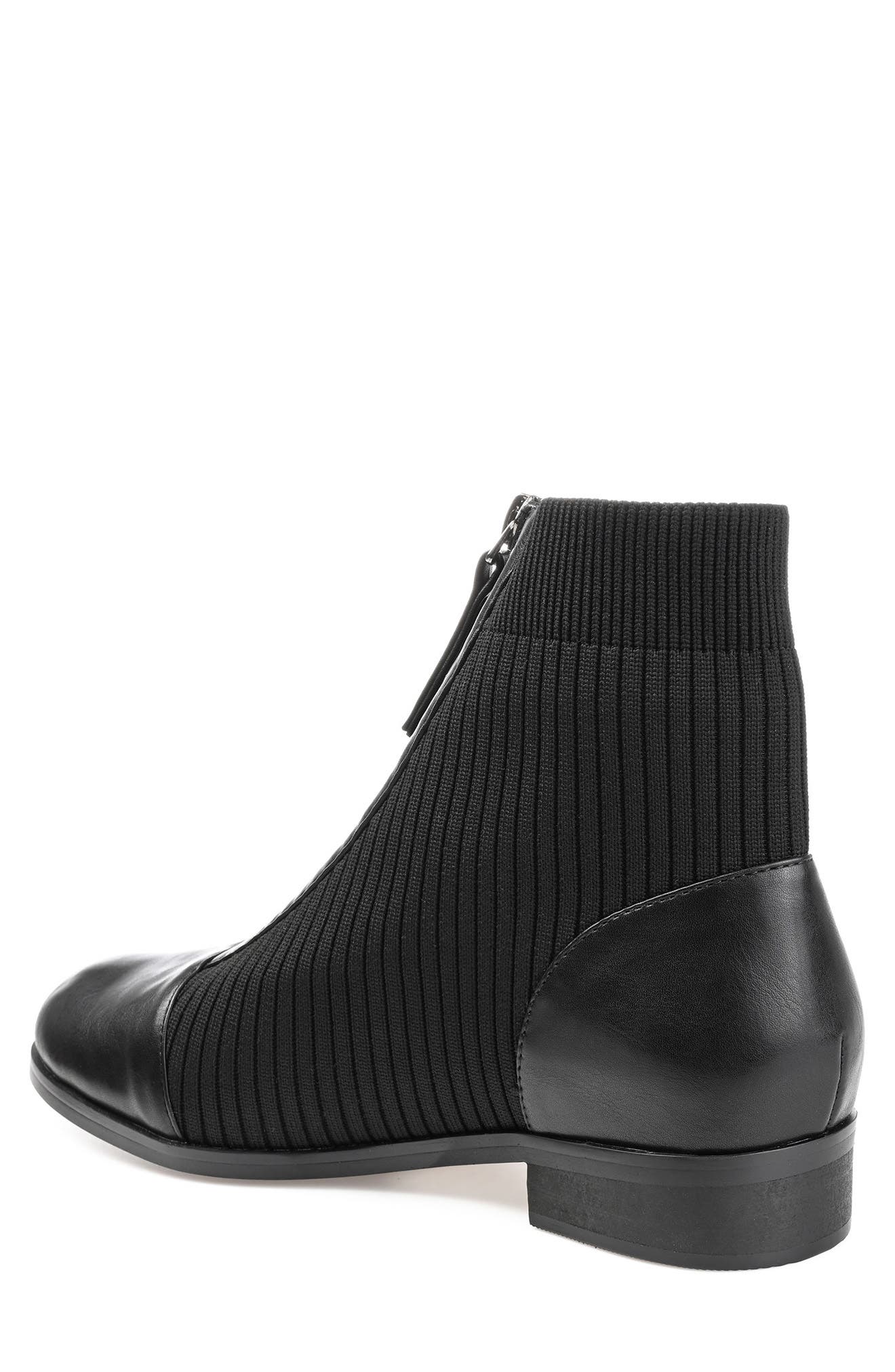 Journee Collection Bexlie Bootie, Alternate, color, Black
