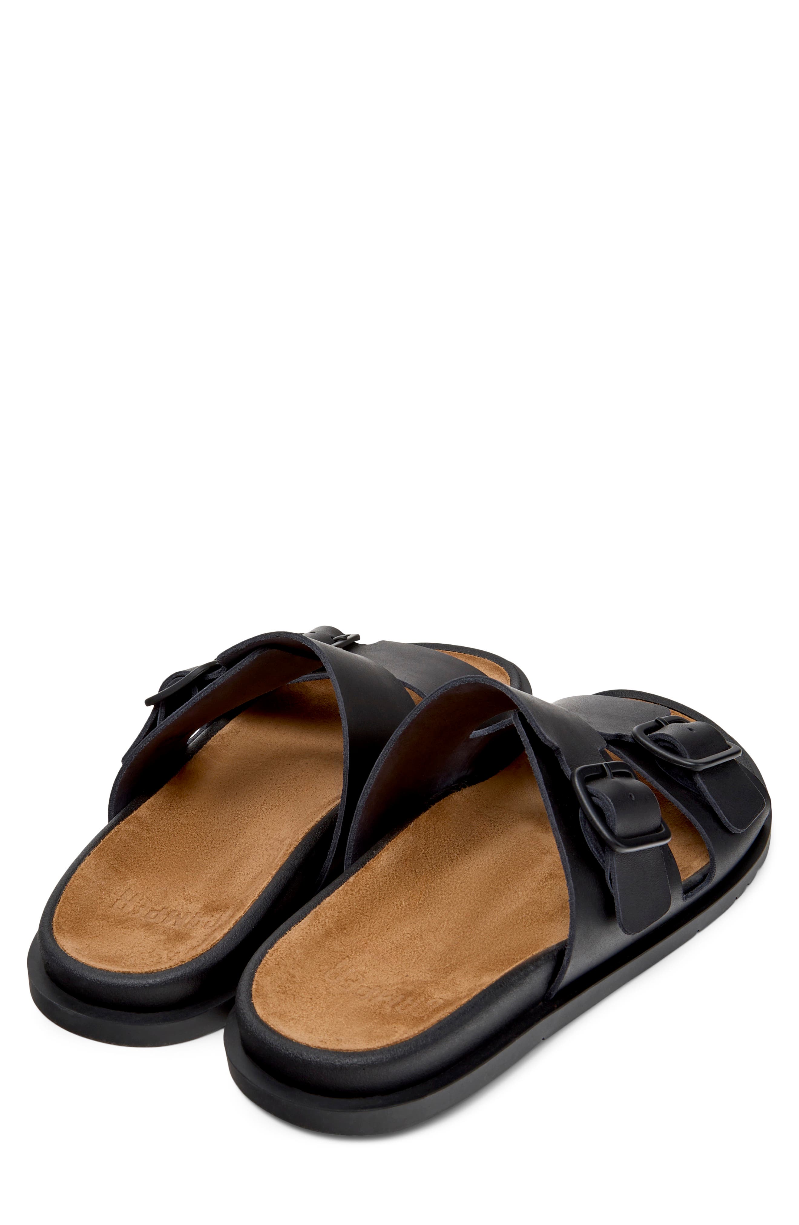 Camper Lluc 2-Strap Sandal, Alternate, color, Black