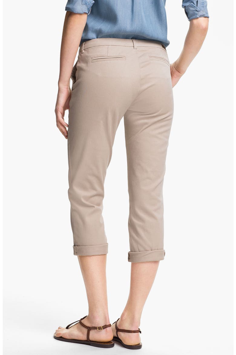 'Gwen' Twill Pants, Alternate, color, TAN