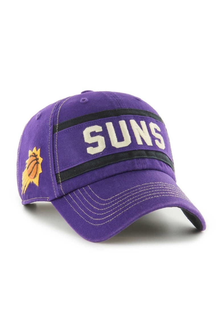 Men's '47 Purple Phoenix Suns Quick Snap Clean Up Adjustable Hat, Main, color, Purple