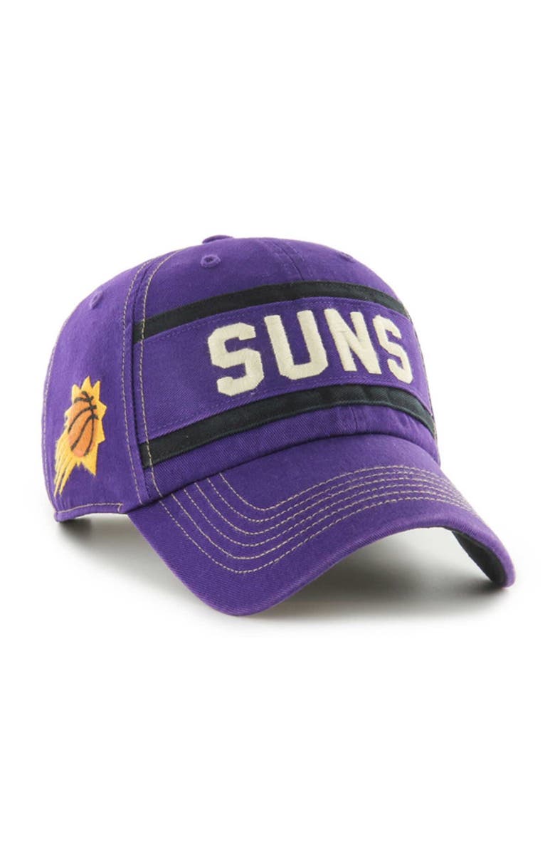 '47 Men's '47 Purple Phoenix Suns Quick Snap Clean Up Adjustable Hat, Main, color,