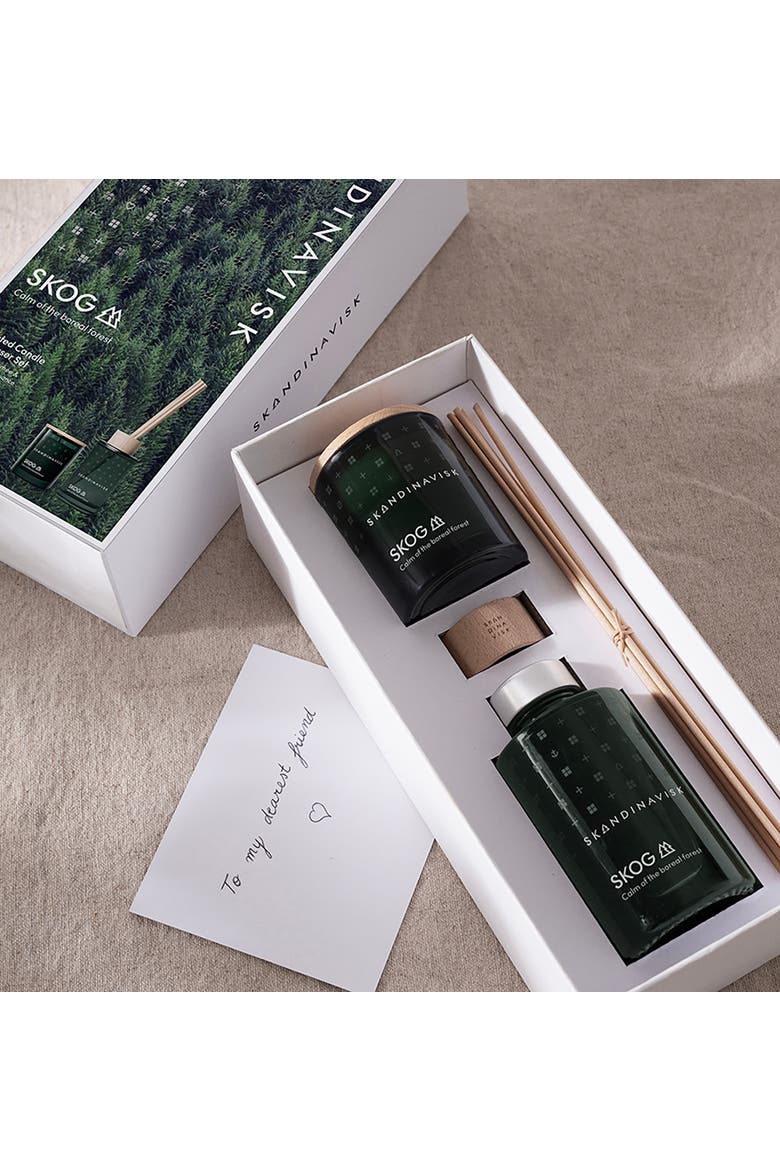 SKOG Scented Candle & Diffuser Set, Alternate, color, Green
