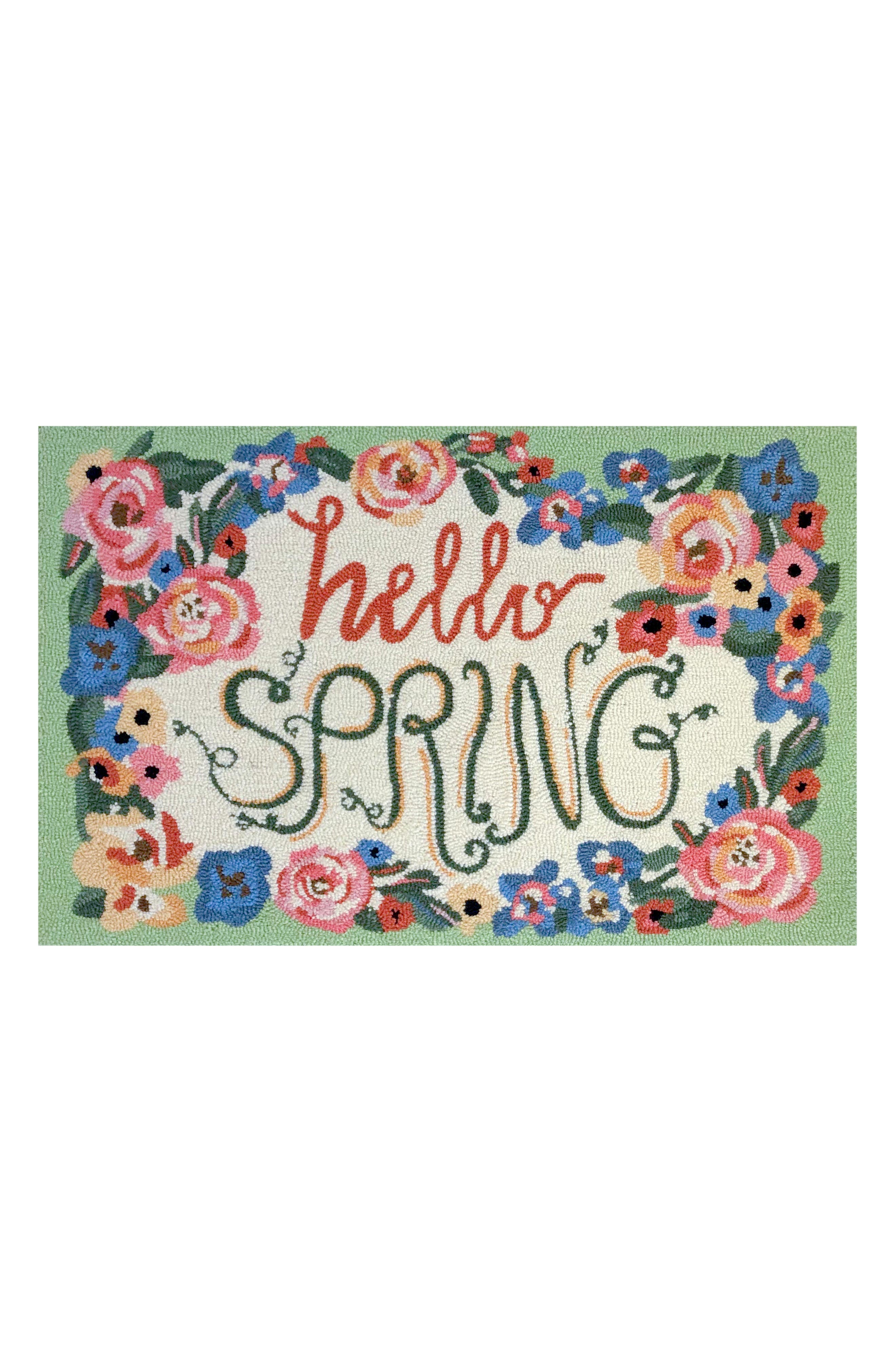 R16 HOME Hello Spring Doormat