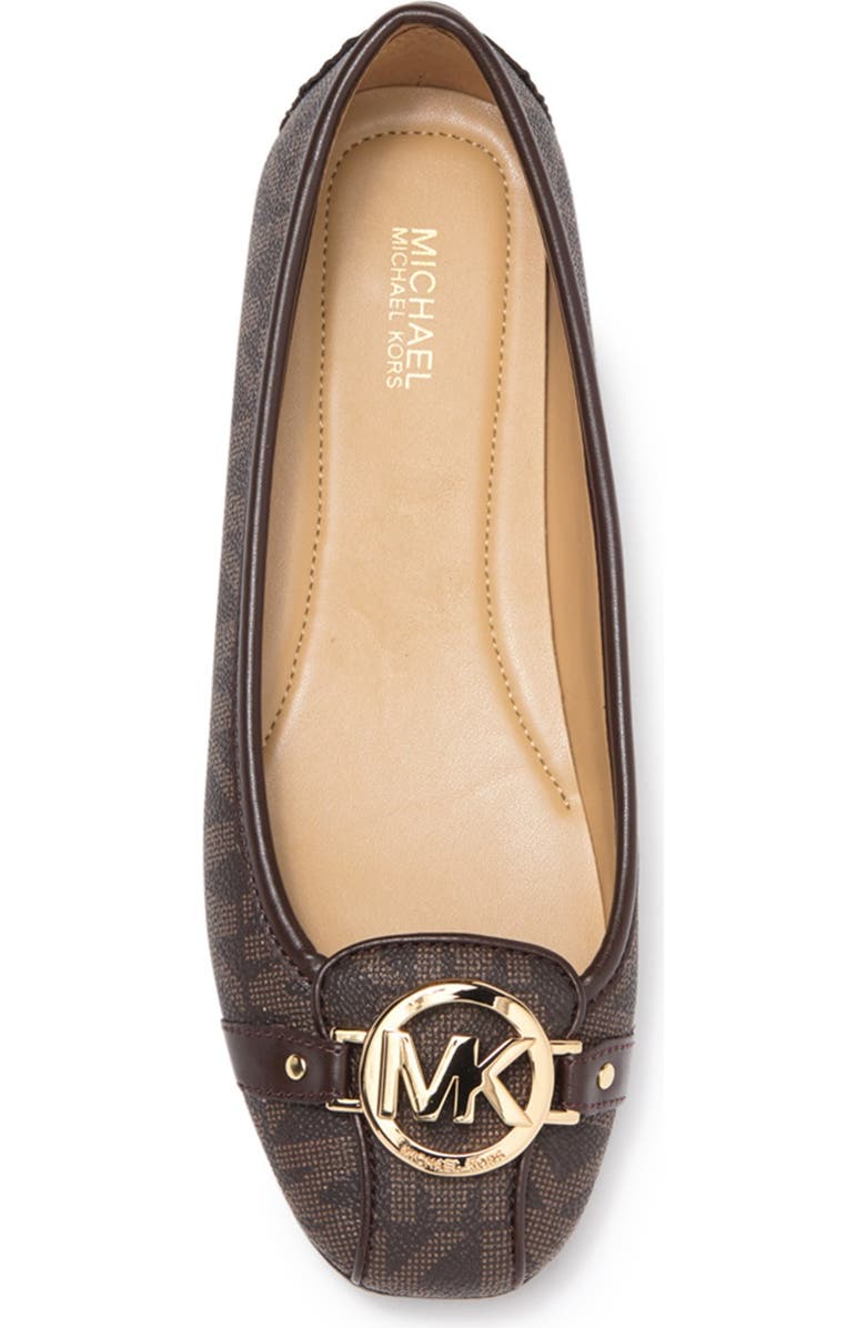 MICHAEL Michael Kors MK Embossed Fulton Moc Flat, Alternate, color,