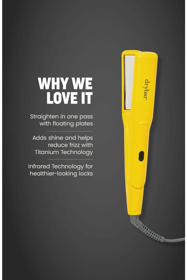 The Tress Press 1-Inch Straightening Iron, Alternate, color, NO COLOR