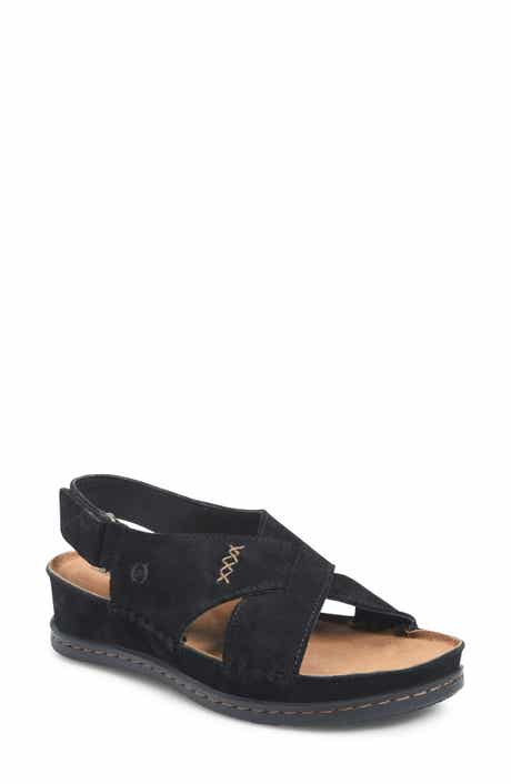 Ebba Slingback Platform Wedge Sandal