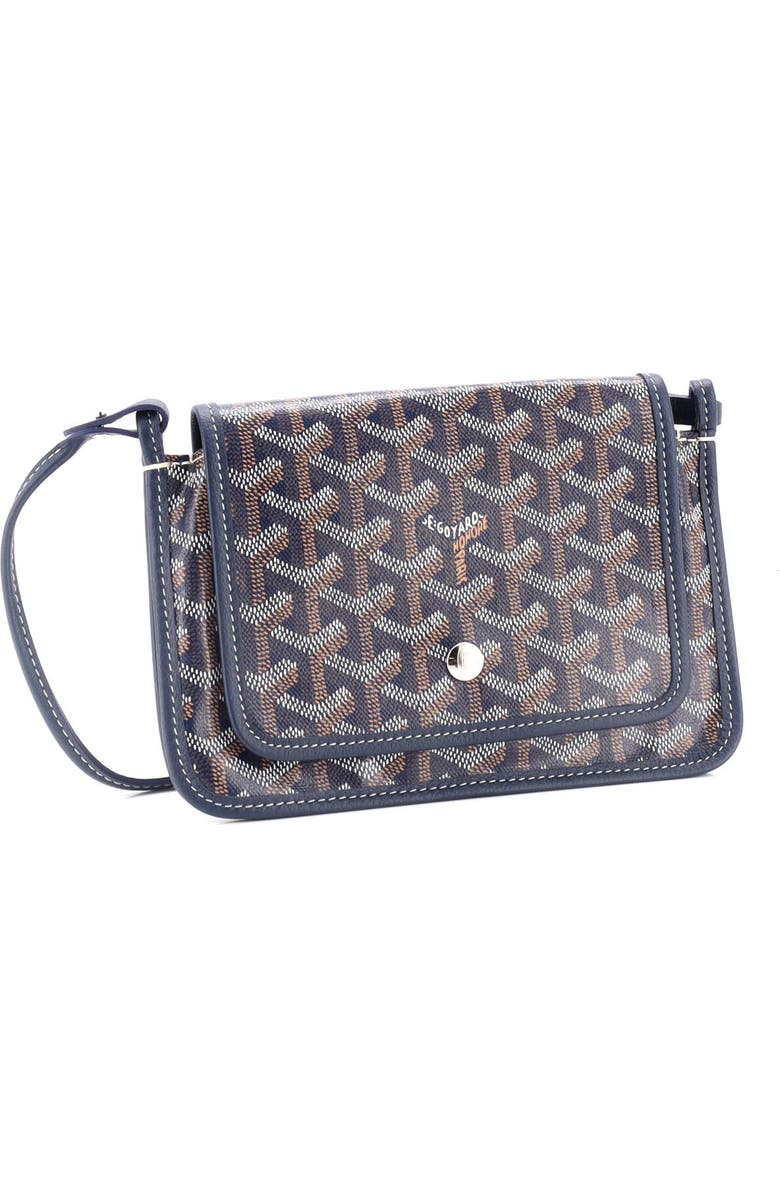 Pre-Owned Goyard Plumet Clutch Wallet Coated Canvas, Alternate, color,