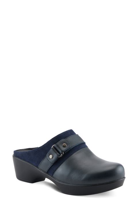 Cimika Leather Clog