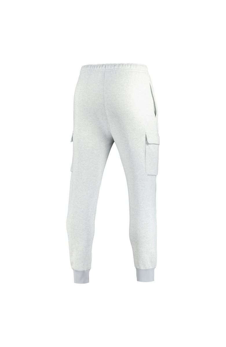 Nike Men's Nike Heather Gray Duke Blue Devils Club Cargo Jogger Pants, Alternate, color,