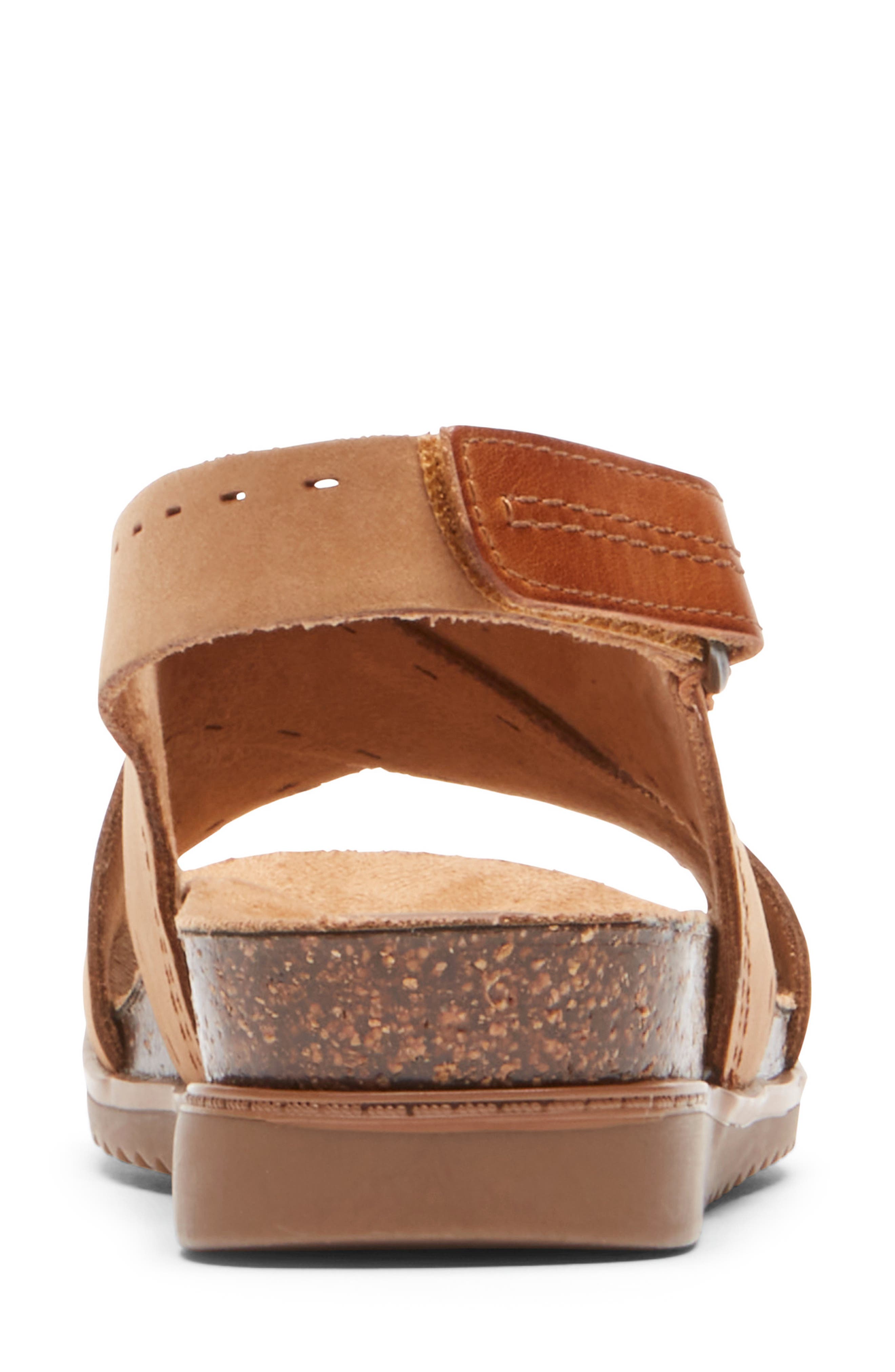 May Slingback Sandal, Alternate, color, NUTMEG